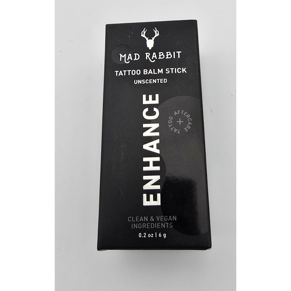 Mad Rabbit Tattoo Brightening Tattoo Balm Stick- Unscented - 0.2oz